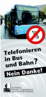 Im Informationsblatt der Mnchener Brgerinitiativen wird Bus- und Trambahnfahrern sowie Fahrgsten die Problematik vor Augen gefhrt