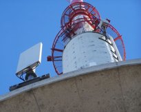 Rundfunk- & Mobilfunkantenne auf dem Mnchener Olympiaturm - Foto: IZgMF